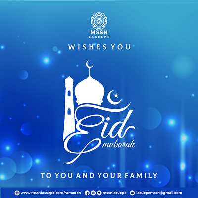 Eid Mubarak graphic design illustration islamic typography