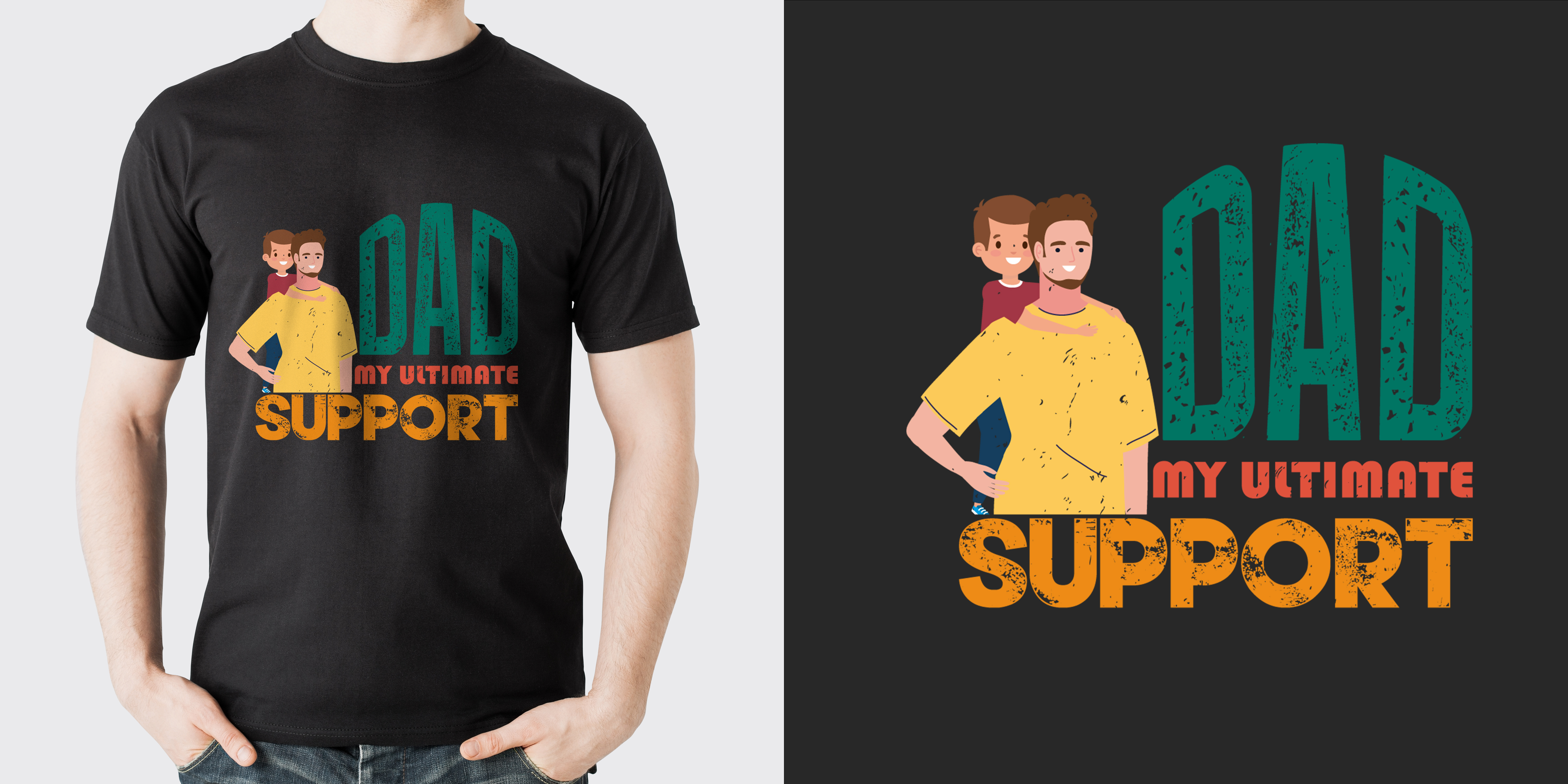 Father's Day T-shirt Design best fathers day t shirt designs custom t shirt design fathers day 2023 fathers day lover tshirt design fathers day t shirt design illustration papas tshirt print on demand vintage tshirt