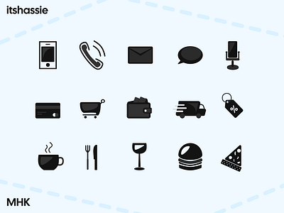 Generic Iconography - Greyscale 3d android animation app app design app designer branding design graphic design icon iconography icons iconset illustration logo motion graphics set symbols ui vector