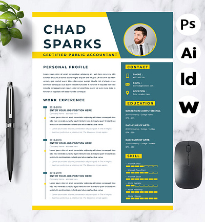 Certified Public Accountant Resume Cv resume infographic