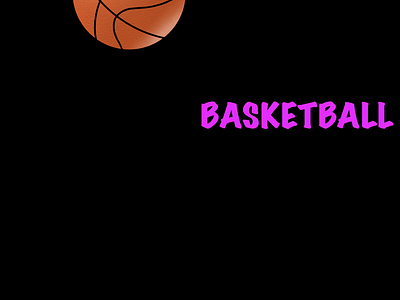 Basketball animation 👀 animation design graphic design illustration motion graphics procreate