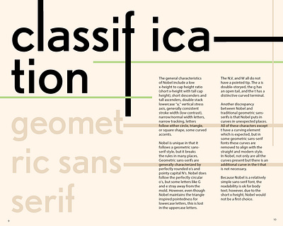 Nobel Page Spread of Nobel & Abril Book design graphic design typography