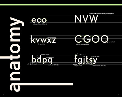 Nobel Anatomy Page Spread of Nobel & Abril design graphic design typography