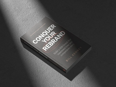 My book is about to launch! book brand agency brand book brand education branding conquer your rebrand focus lab odi rebrand rebranding