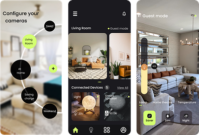 Smart Home App design figma mobile app mobile app design mobile design ui ux