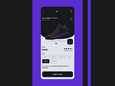 Air Jordan Shoe App UI and Interaction app app design design inspiration digital product ecommerce fashion app footwear interaction design jordan lifestyle nike product design shoes app sneakers sportswear ui ui design user interface ux ux design