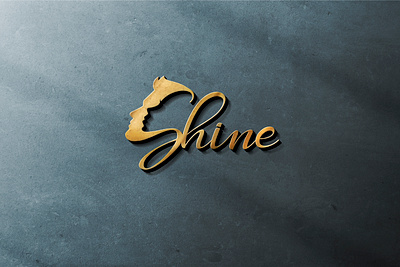 Shine logo branding design graphic design logo logo design typography vector