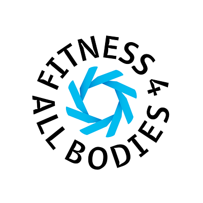Fitness4AllBodies Logo branding design graphic design identity logo vector