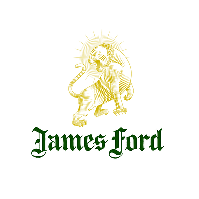 James Ford Logo branding design graphic design hand lettering identity illustration lettering logo vector