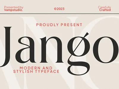 Jango Modern Serif Font branding design font font awesome font design font family fonts