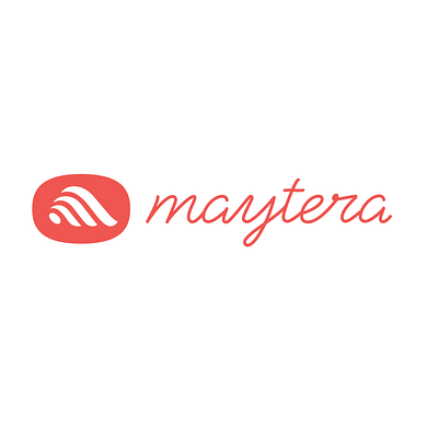 Maytera Logo branding design graphic design hand lettering identity illustration lettering logo vector