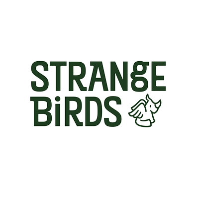 Strange Birds Logo branding design graphic design identity illustration logo vector