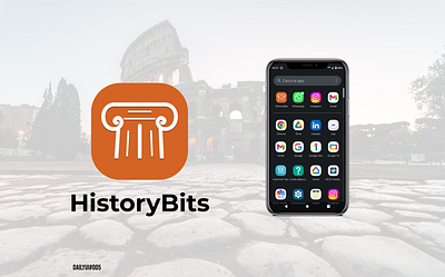 DailyUI - App Icon 005 app challenge dailyui design history icon logo mobile ui