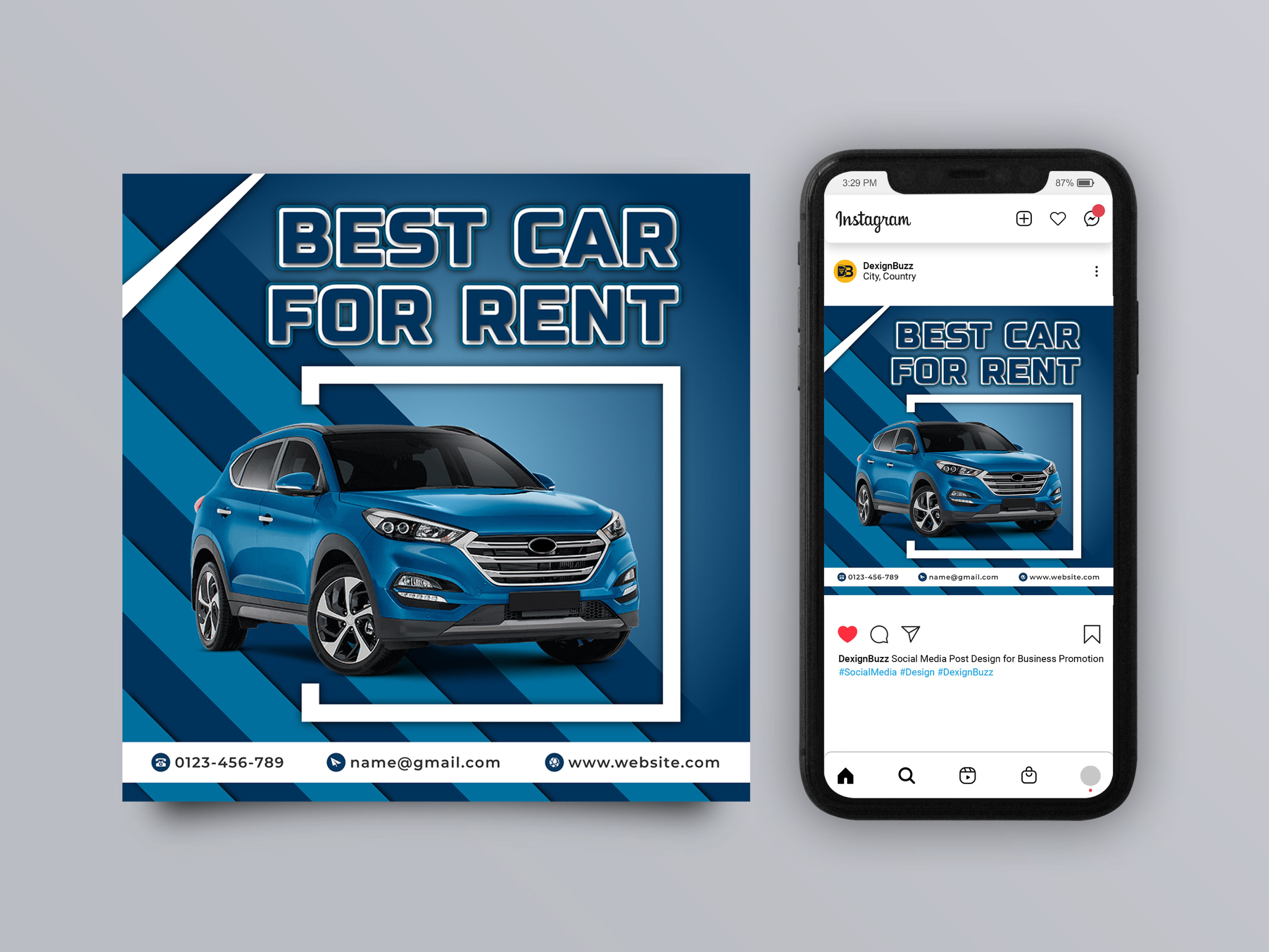 Example of Social Media Banner Design