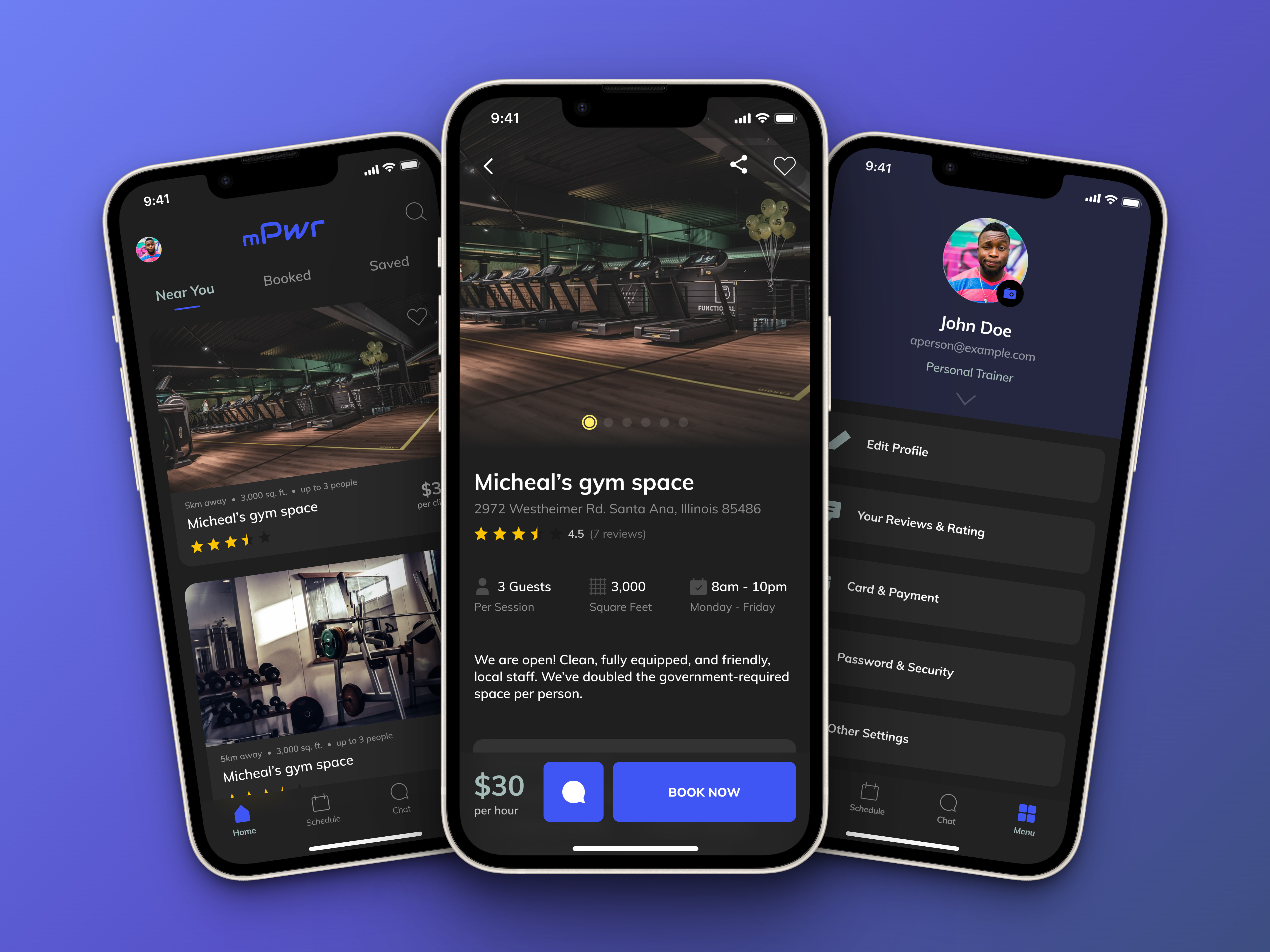 Example of Professional Mobile App UI/UX Design