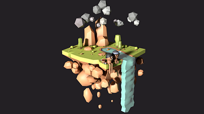 3d low poly spurdo sparde 3d