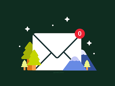 Inbox ∞ email forest inbox outdoors