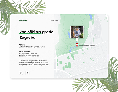 #DailyUI - Map #029 029 app branding dailyui design figma illustration junior legend logo map ui ux vector web zagreb zoo