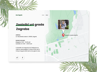 #DailyUI - Map #029 029 app branding dailyui design figma illustration junior legend logo map ui ux vector web zagreb zoo