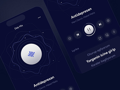 Music Player - #9 Design Challenge app music music player player ui ux