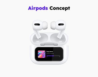 Airpods Next Gen Concept design graphic design ui ux