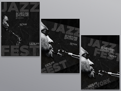 Jazz fest post branding design graphic design illustration logo presentation vector