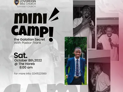 Mini Camp design graphic design