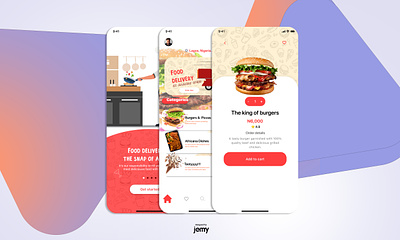 Food Service app concept UI/UX animation app app design branding design graphic design illustration ios logo mobile motion graphics typography ui ux vector web design