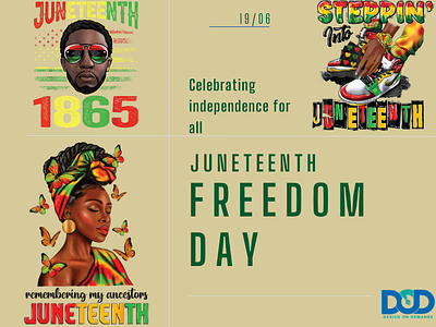 JUNETEENTH DESIGN designondemands freedomday juneteenth logo png sublimation svg