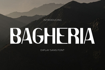 FREE STYLISH MODERN FONT - BAGHERIA playful font sans serif