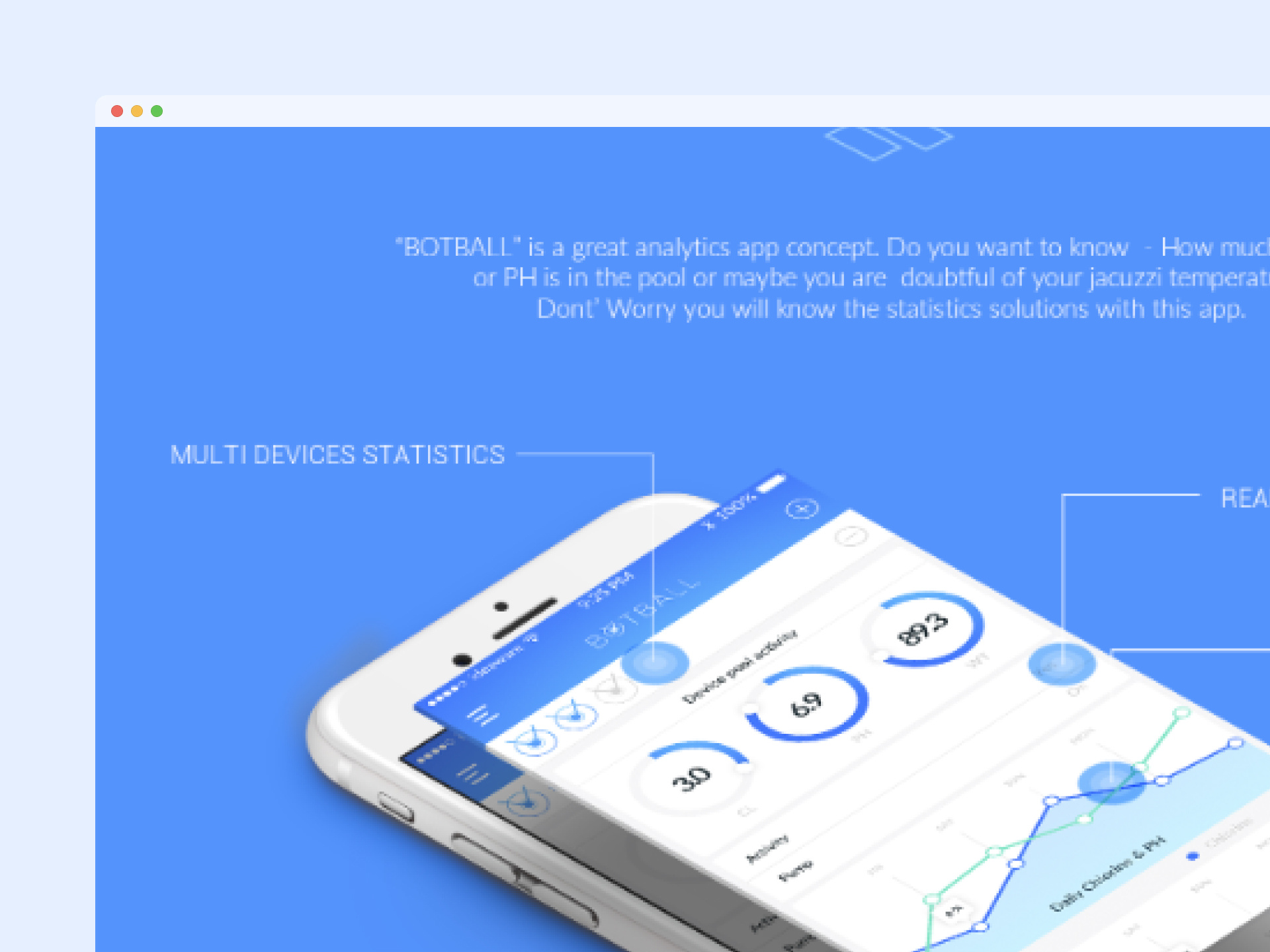 BotBall - Pool iOsApp branding design digital iosapp jacuzziapp poolapp product design productdesign ui uidesign uxdesign vector