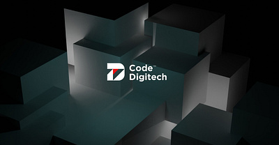 Code Digitech Brand Identity brand brand company brand mark branding company logo corporate logo graphic design identity logo logo design startup logo tech startup technology logo visual identity