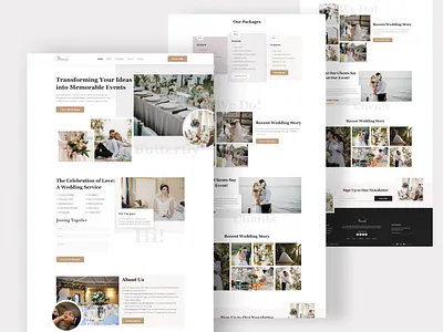 Event Planner Web Concept: Butterfly calender design event landing page event listing event management event management website events homepage management meet ups organization schedule task ticket ui ui design uiux website website concept website design