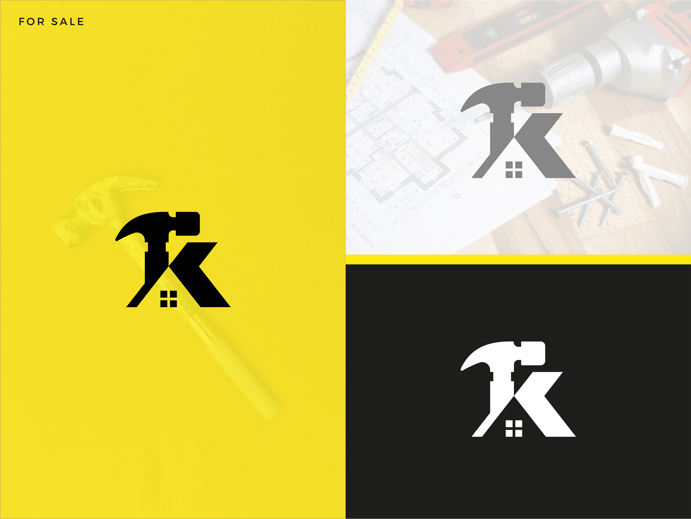 K + Renovation Logo by Daud Husain Sami on Dribbble