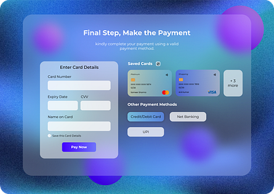 Credit Card Checkout #DailyUI #002 card checkout figma pay payment payment service sign up subscription ui ux