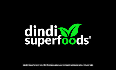 DINDI SUPERFOODS Logo Design brand branding company logo design food company food logo food lover logo logo branding logo design logobrand logoconcept logodaily logoideas logoinspire logologo logoprocess logos professionallogo