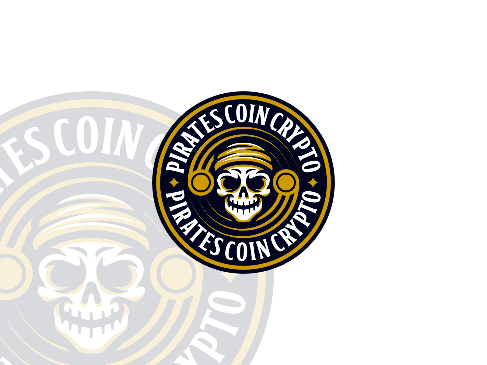 Pirates Coin Crypto Logo Design by Ade Kurniawan on Dribbble