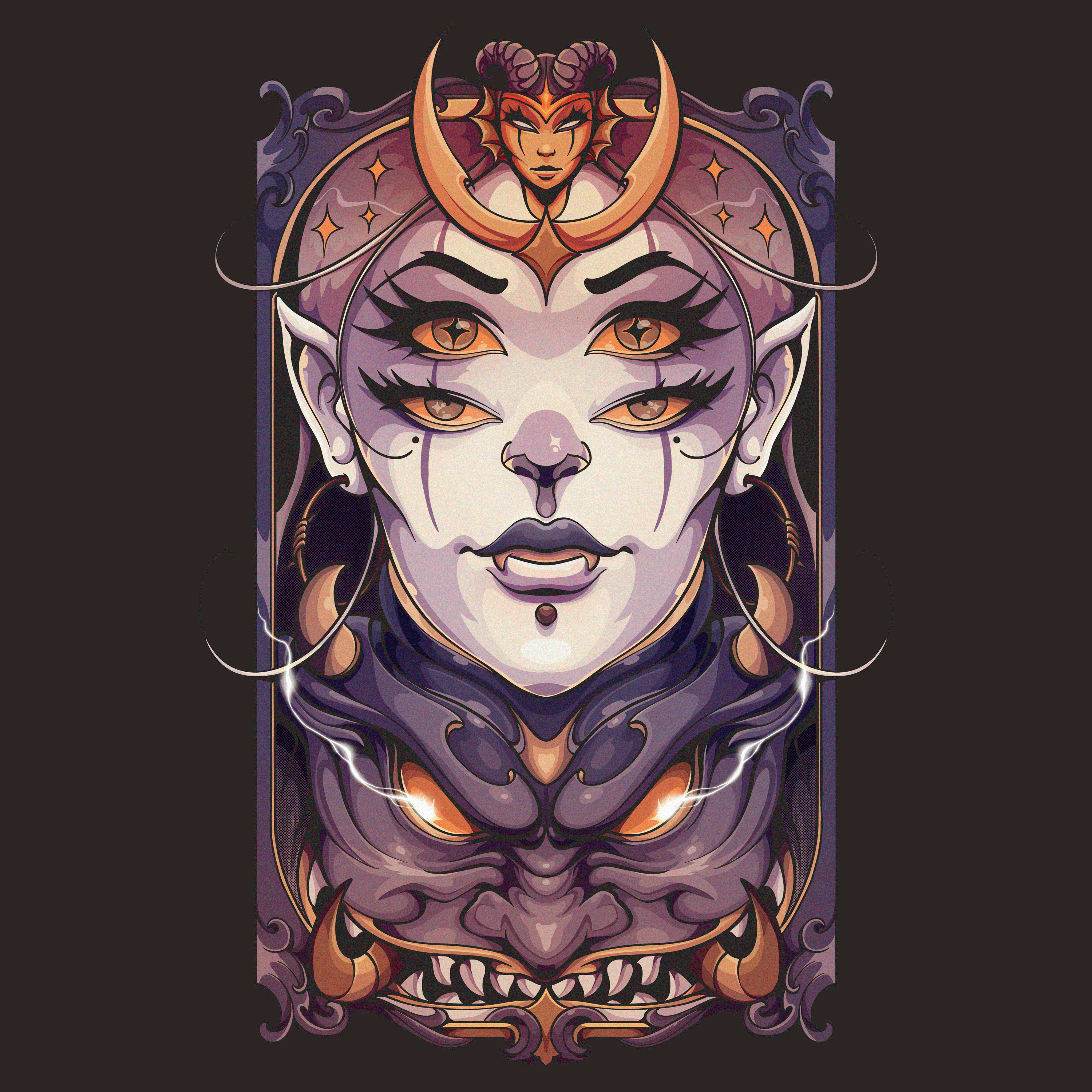 VAMPIRELA art design design character digital art illustration photoshop tattoo woman