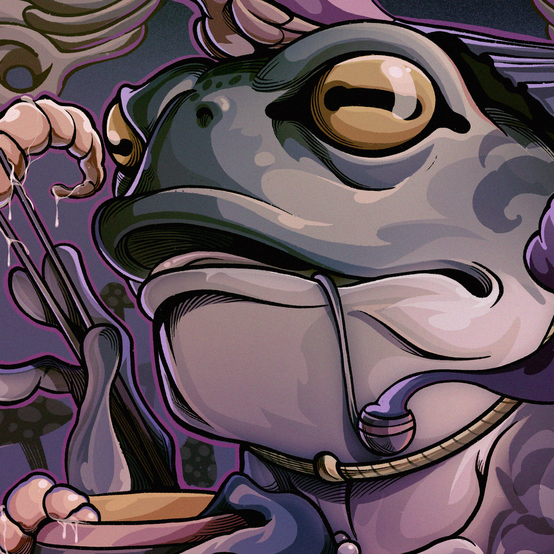 Good Luck art design design character digital art flog graphic design illustration photoshop tattoo