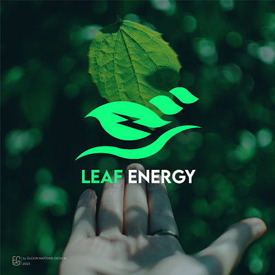 Leaf Energy Logo Concept branding design graphic design logo logoideas logoinspiration