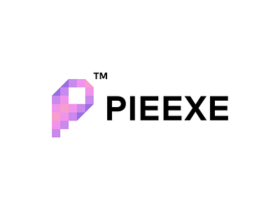 PIEEXE™ Logo animation app bold brand brand identity branding design graphic design icon illustration logo logo design minimal modern pieexe™ typography ui ux vector