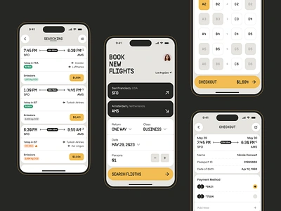 Flight Tickets Booking Mobile App air air ticket airplane tickets app boarding booking booking app flight flights app online booking pass plane ticket ticket app ticket application tickets app travel travel agency trip ux