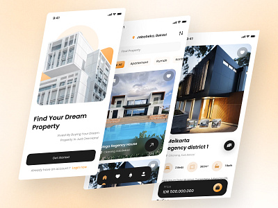 Real estate app design app application branding clean design designer freelancer graphic design home logo product design property real estate ui uidesign uitrend user experience user interface ux web