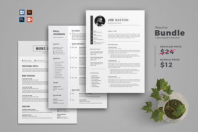 Resume/CV Bundle resume bundle