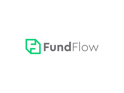 FundFlow app icon bank logo brand identity branding business creative currency f letter finance logo financial logo flow fund logo maker logodesign logos modern simple