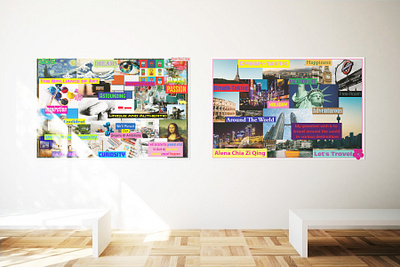 My Dreamboard Collage artwork collage dream dreamboard fine arts inspirational leisure photoshop travel visual arts