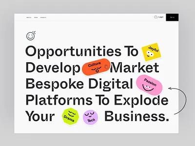 Home - Company profile company website design funky funky style graphic graphic design illustration lethao315 pop style software company stamp sticker ty315 ui ui design ux ux ui vector web design website design