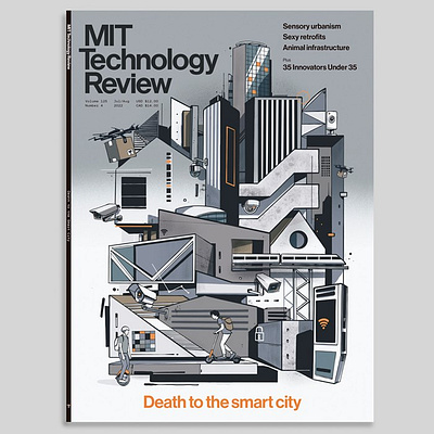 Death to the Smart City X Beto Fame architecture cities conceptual digital editorial front cover urban