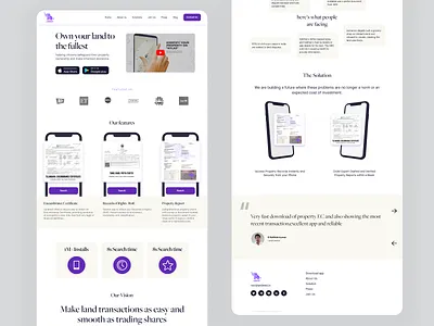 Landeed website redesign landing page design redesign ui web design website design