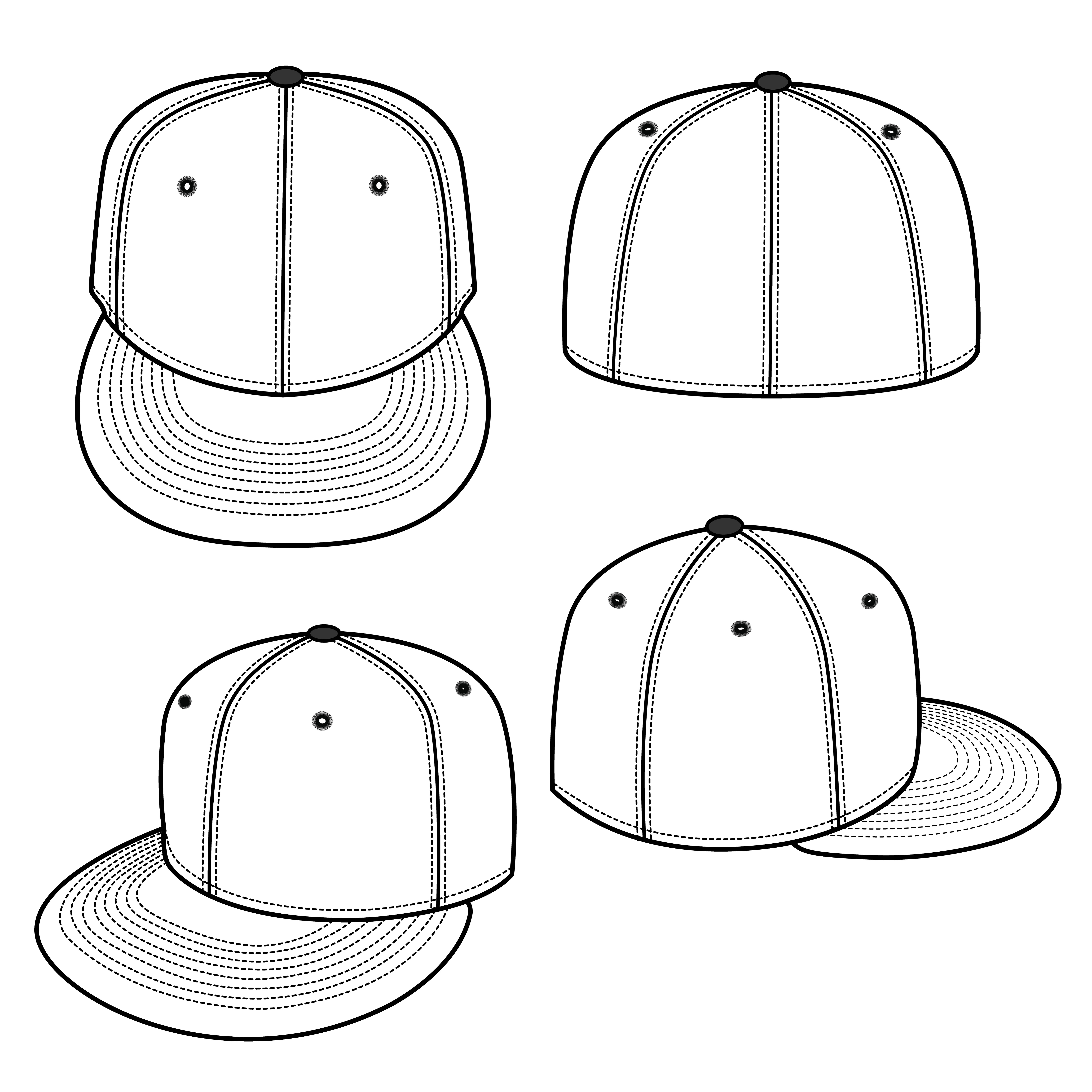 Premium Vector | Vector illustration of baseball cap cap vector sketch  illustration